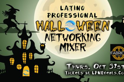 LPN Halloween latino networking mixer